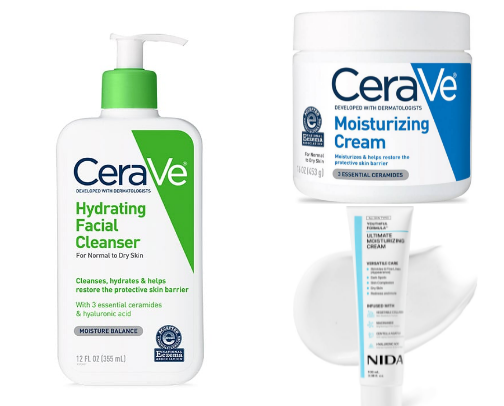 Affordable Skincare cover photo collage