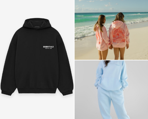 Hoodies & Sweatshirts For Her cover photo collage