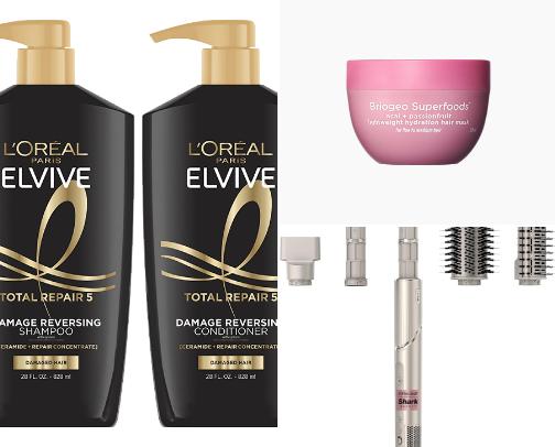 Hair Care Favs cover photo collage