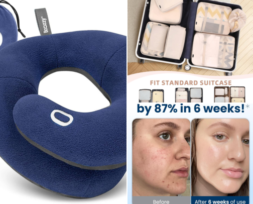 Amazon Travel Essentials cover photo collage