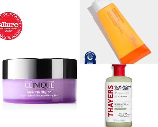 Broke college girl’s skincare routine cover photo collage