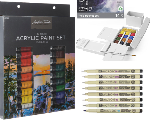 ✨️Beginner Artist must haves✨️ cover photo collage