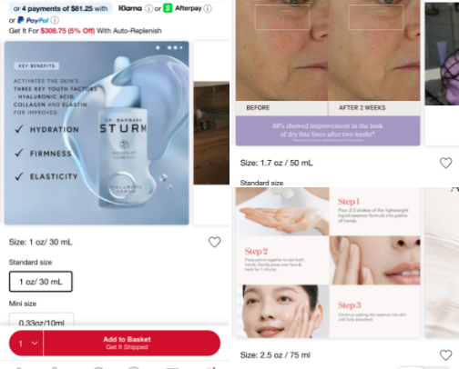 SKINCARE cover photo collage