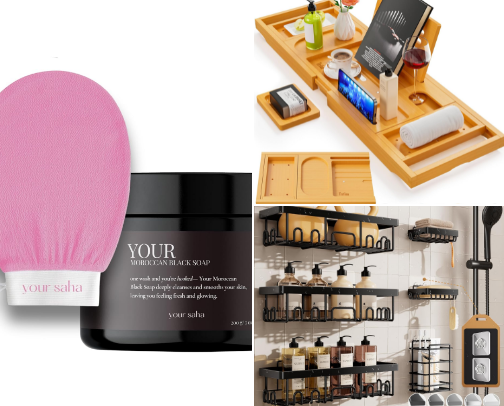 Your New and Improved Shower Routine cover photo collage