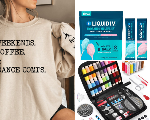 must have items for the dance mom ♥️👯‍♀️ cover photo collage