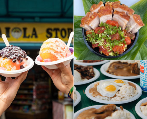 Oahu food recommendations 🌺 cover photo collage