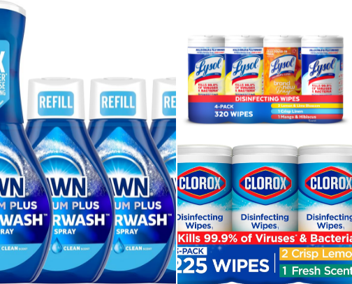 Essential cleaning arsenal! cover photo collage