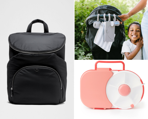 diaper bag essentials cover photo collage