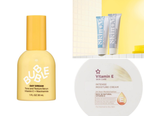 Teenage acne skincare! cover photo collage