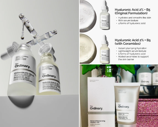 The Ordinary best sellers🙌🏻 cover photo collage