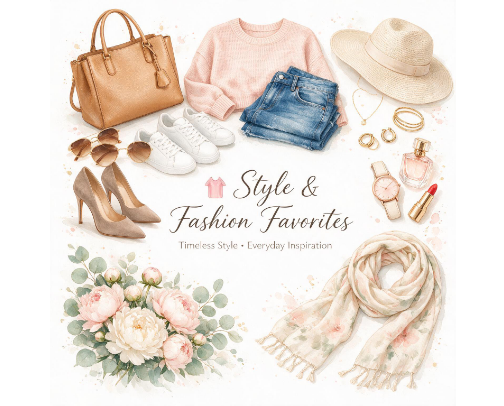👚 Style & Fashion Favorites cover photo collage