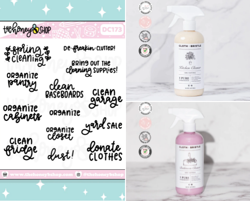 Spring cleaning!! cover photo collage