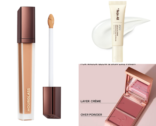 No Makeup Makeup Look cover photo collage