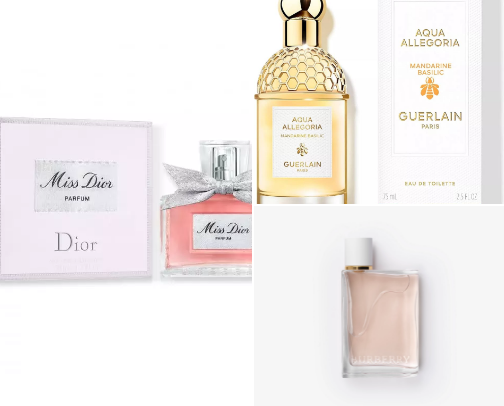 Fragrance favs cover photo collage