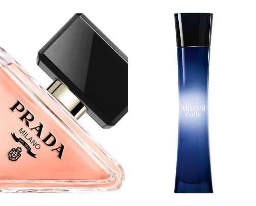 Vanilla perfumes cover photo collage