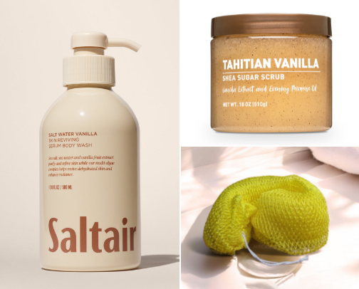 shower products! cover photo collage