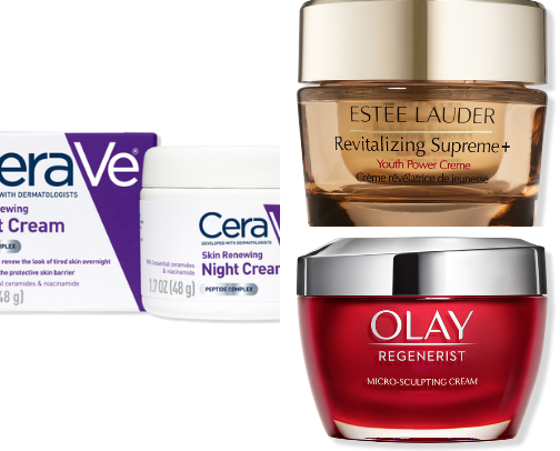Best Anti-Aging Skincare Products for Women Over 50 | Moisturizers, Cleansers & Serums That Really Work cover photo collage