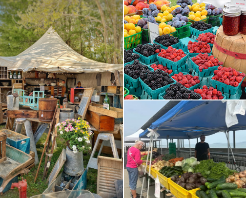 Weekend Wander: Farmers & Flea Markets You Can’t Miss cover photo collage