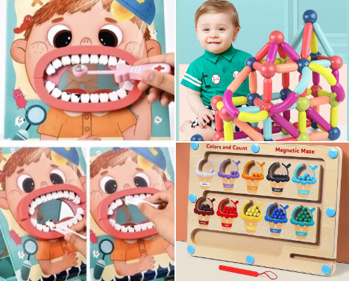 MAKE YOUR TODDLER BUSY cover photo collage