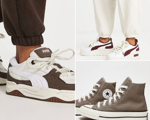 shoes cover photo collage