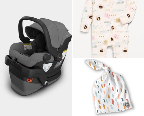 WHAT TO PACK FOR YOUR NEWBORN HOSPITAL BAG cover photo collage