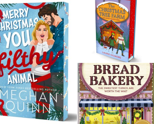 Stuff your shelves: Christmas Books 2025 cover photo collage