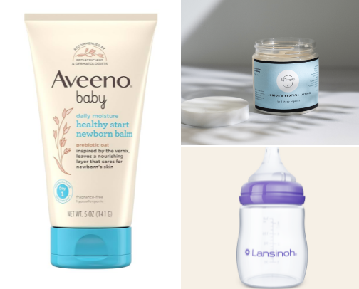 Mom & Baby Must Haves cover photo collage