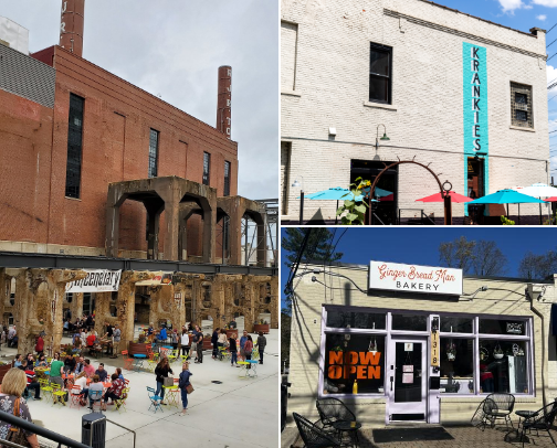Favorite Hangouts & Restaurants Around Winston Salem, NC cover photo collage