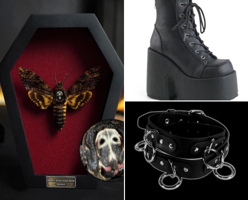 Gifts for Goth Babes  🖤 cover photo collage