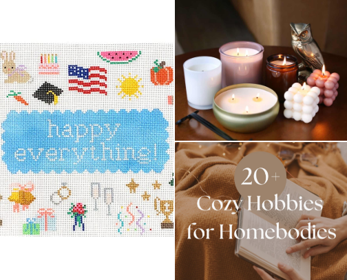 Cozy Little Hobbies cover photo collage