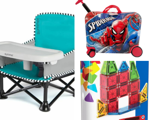 Toddler Travel Items I'd Die Without cover photo collage