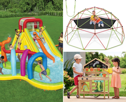 Want an outdoor summer for young kids? This is the list for you! cover photo collage