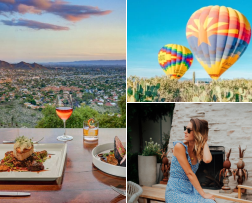 Scottsdale & Phoenix: Desert Days & Date Nights cover photo collage