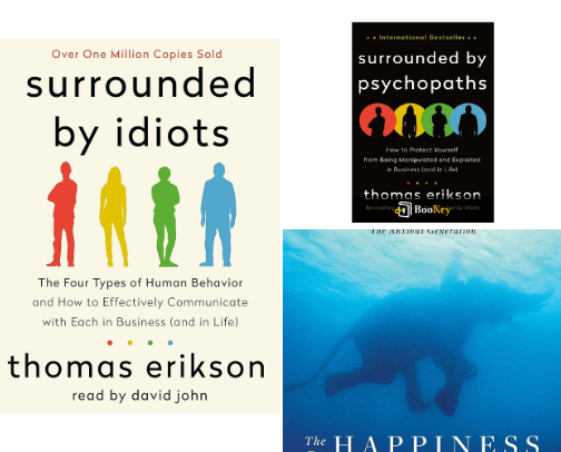 Favorite books about psychology cover photo collage