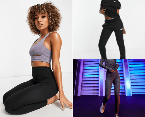 Sportswear cover photo collage