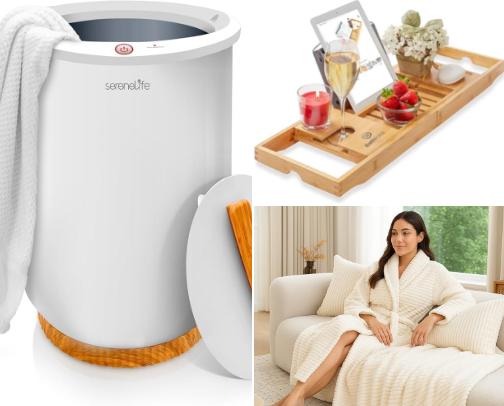 At-Home Spa Essentials: Everything You Need for a Five-Star Experience cover photo collage