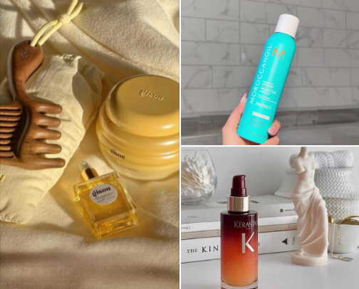 my favorite hair products💇🏽‍♀️❤️ cover photo collage