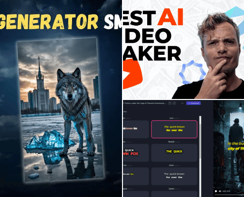 AI Autoshorts Videos cover photo collage