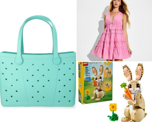 🌸 Easter Outfit Ideas + Easter Basket Ideas 🐇 cover photo collage