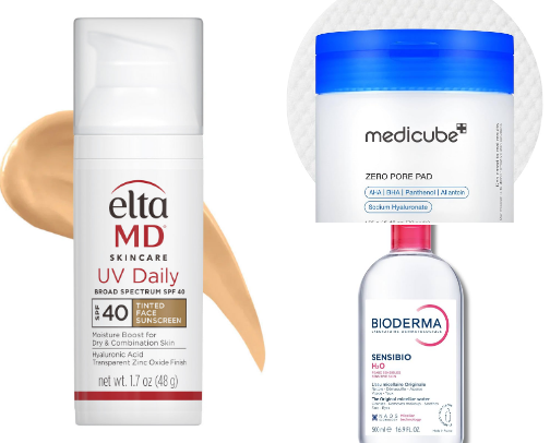 Acne-Safe Skincare Favs for Acne-Prone Skin cover photo collage