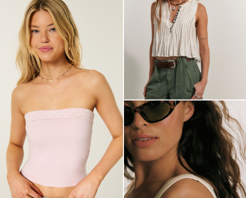 summer closet picks! cover photo collage