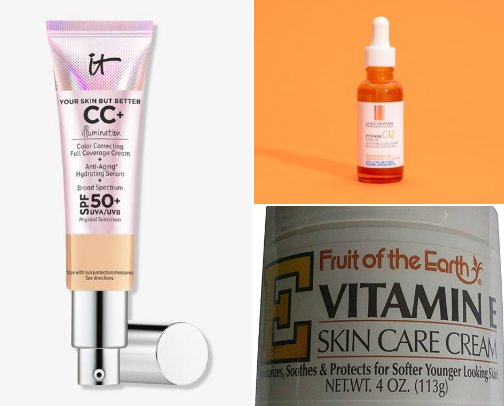 Skincare recommendations cover photo collage