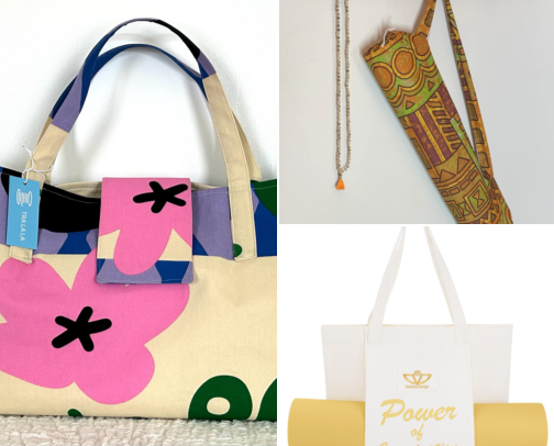 Handmade Yoga Mat Bags With Pockets That Ended My Gym Bag Chaos cover photo collage