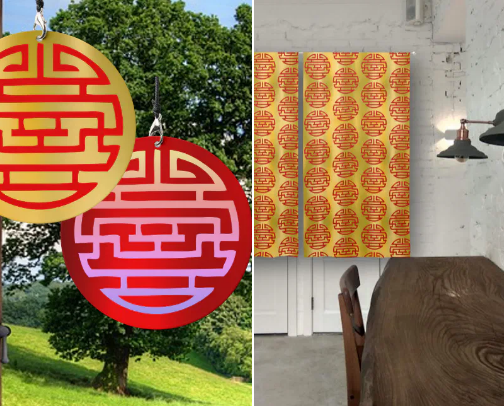 Customizable Home Decor for Chinese New Year cover photo collage