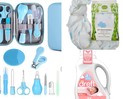 Baby Essentials cover photo collage