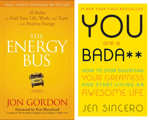 My favorite self-help books cover photo collage
