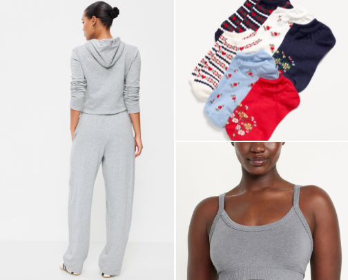 my recent old navy buy! cover photo collage