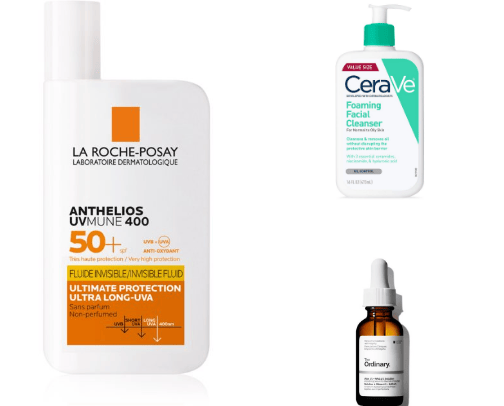 Oily and Acne Prone Skincare Recommendations cover photo collage