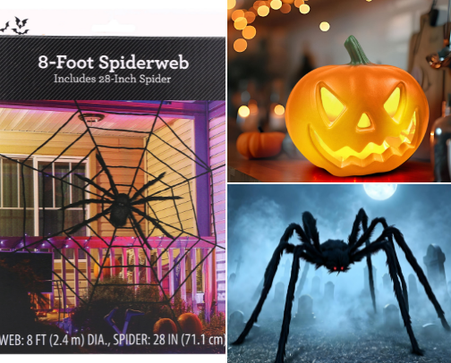 For the Halloween cover photo collage