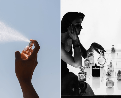 Parfumes 🌸 cover photo collage